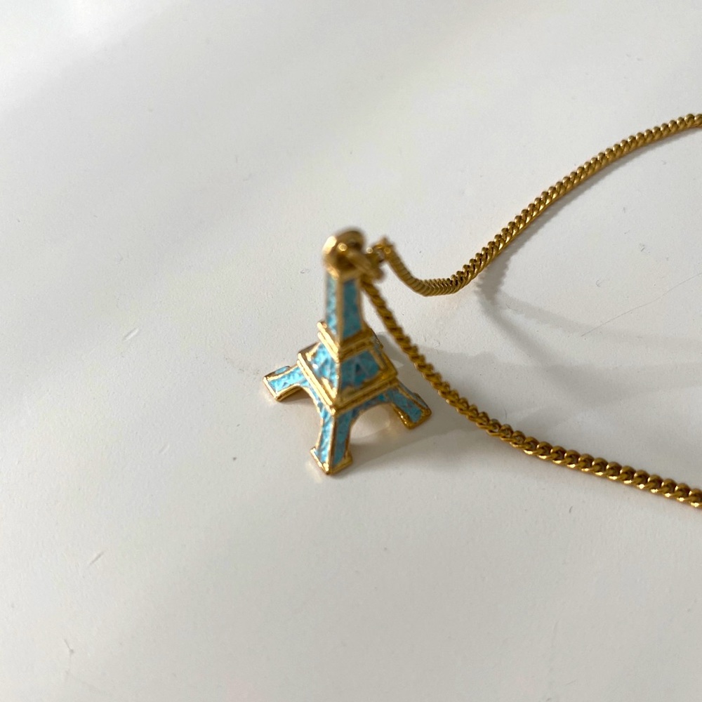 J.Crew Eiffel Tower Necklace